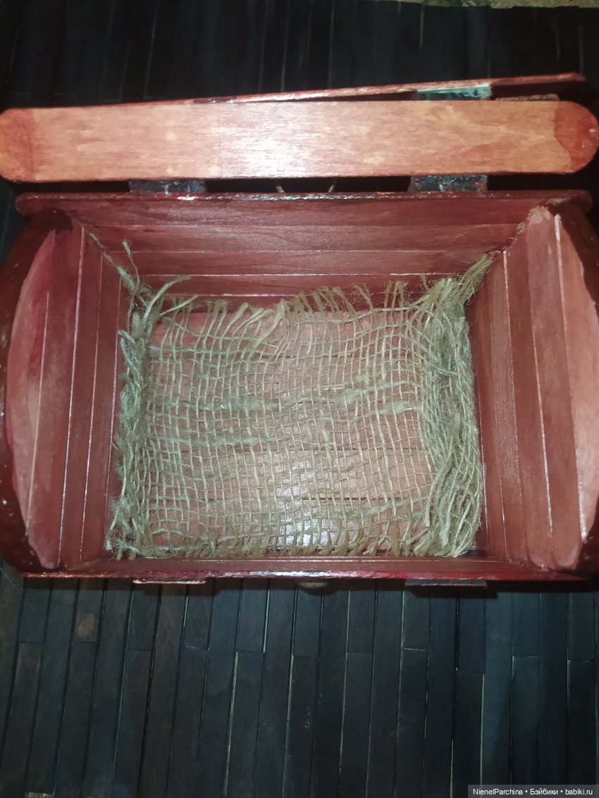 Сундук для Хагрида — Мебель для кукол и домиков: фото