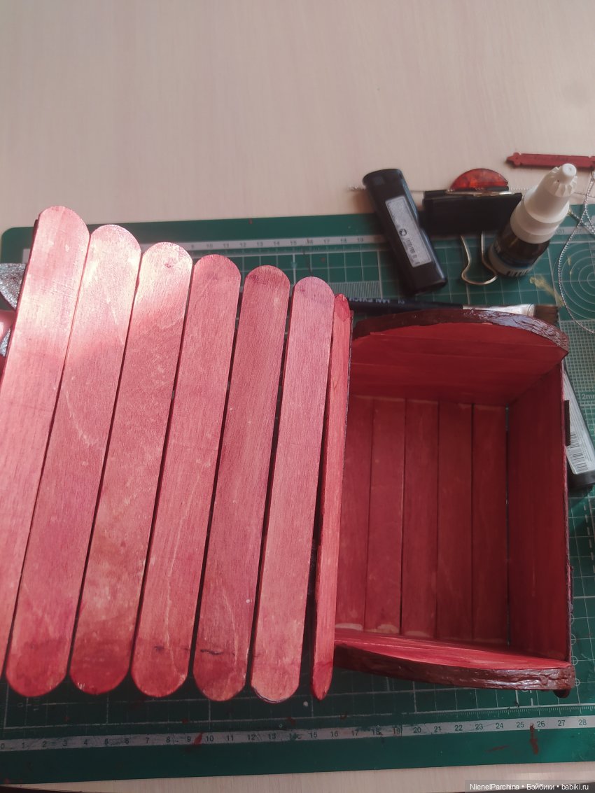 Сундук для Хагрида — Мебель для кукол и домиков: фото