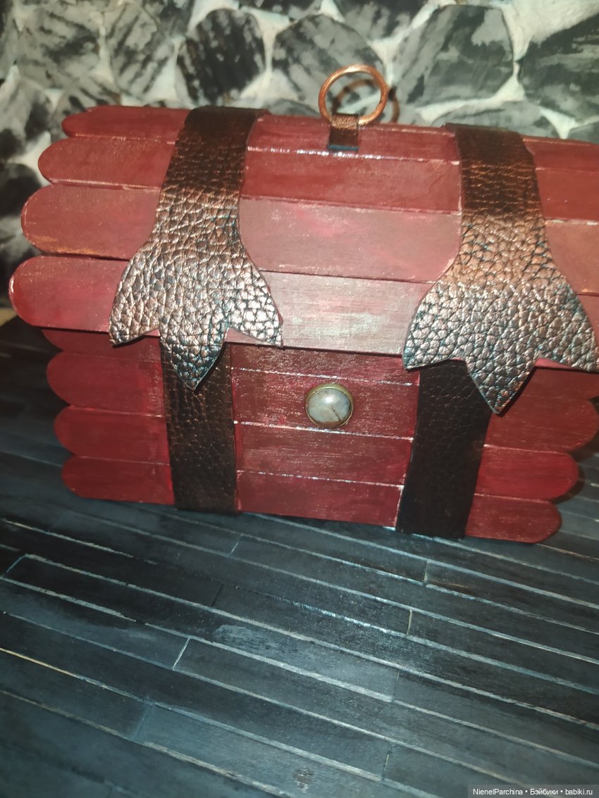 Сундук для Хагрида — Мебель для кукол и домиков: фото