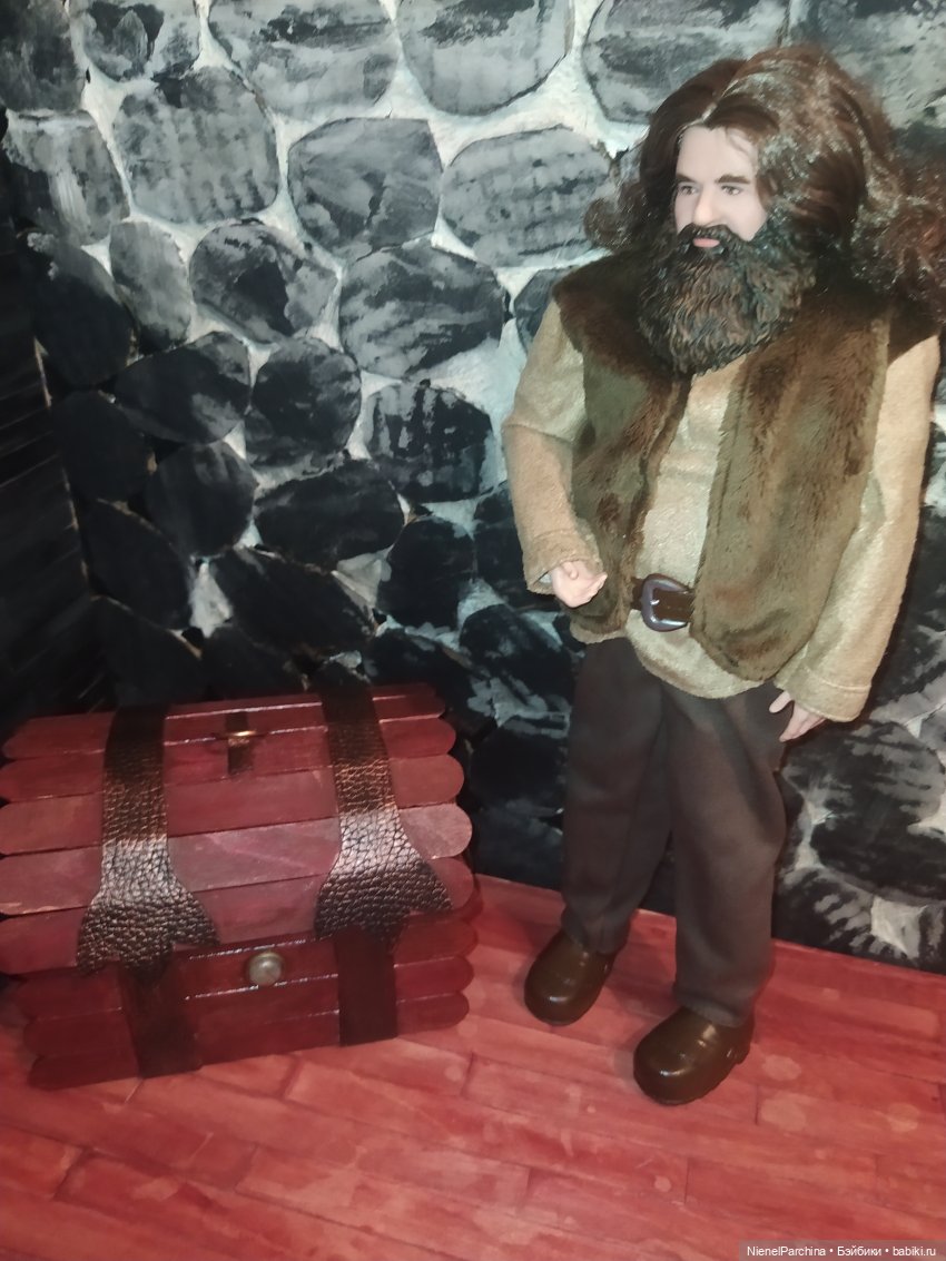 Сундук для Хагрида — Мебель для кукол и домиков: фото