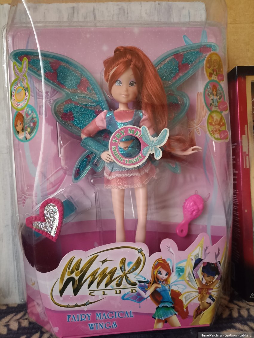 Крылья фея огня дракона Блум, в трансформации Believix (Winx Club).