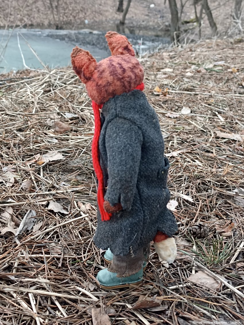 Лис Закери на прогулке — Авторские мишки Тедди и друзья: фото (фото 7)