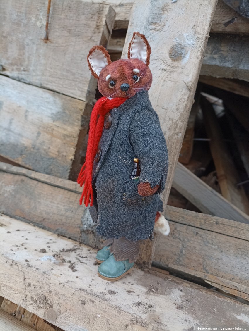 Лис Закери на прогулке — Авторские мишки Тедди и друзья: фото