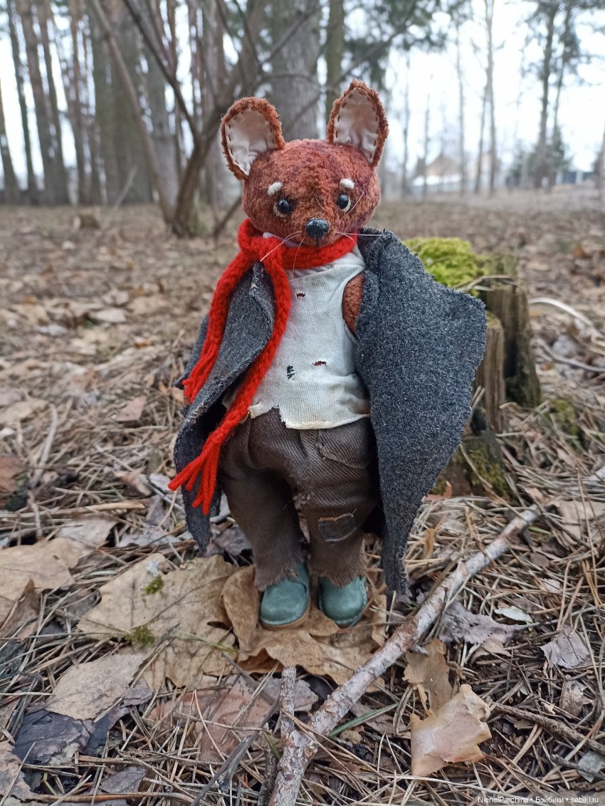 Лис Закери на прогулке — Авторские мишки Тедди и друзья: фото