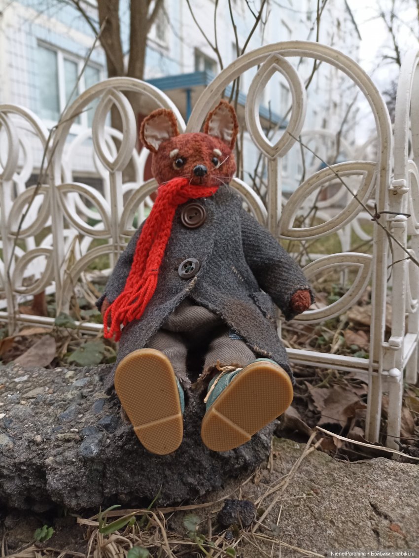 Лис Закери на прогулке — Авторские мишки Тедди и друзья: фото