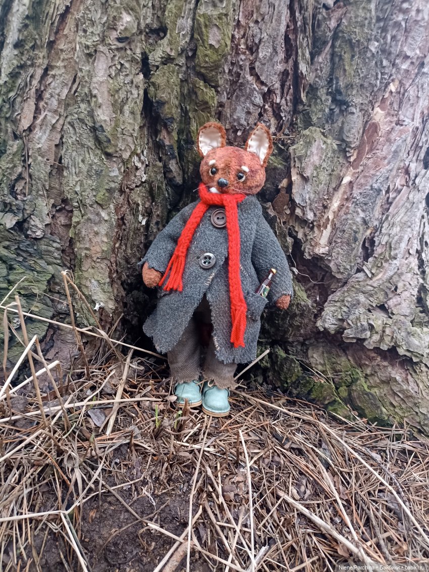 Лис Закери на прогулке — Авторские мишки Тедди и друзья: фото