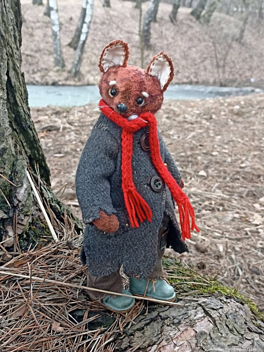 Лис Закери на прогулке — Авторские мишки Тедди и друзья: фото (фото 5)