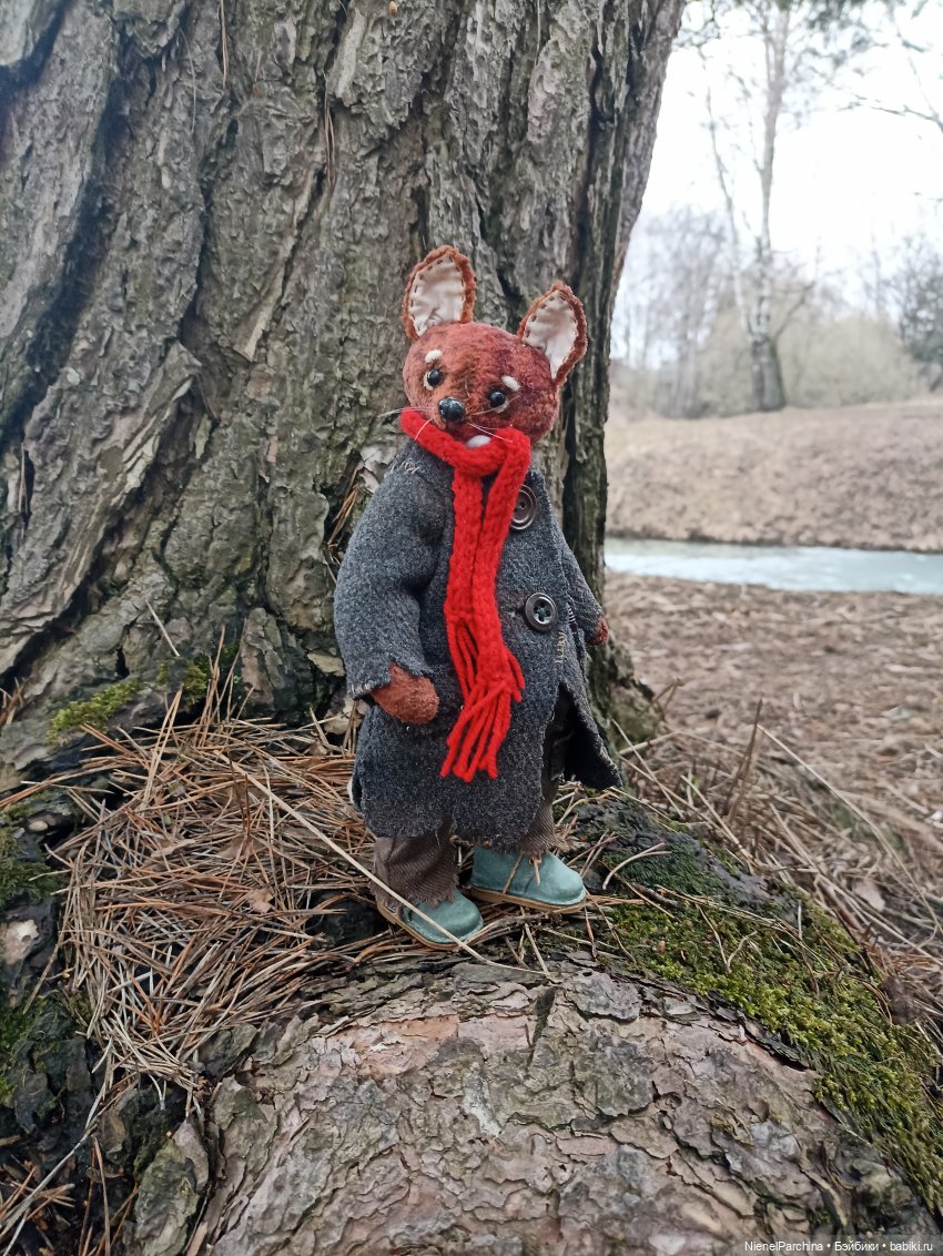 Лис Закери на прогулке — Авторские мишки Тедди и друзья: фото (фото 3)