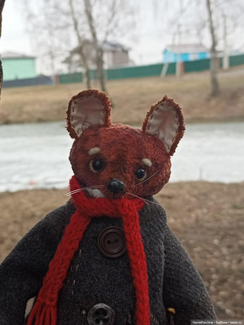 Лис Закери на прогулке — Авторские мишки Тедди и друзья: фото