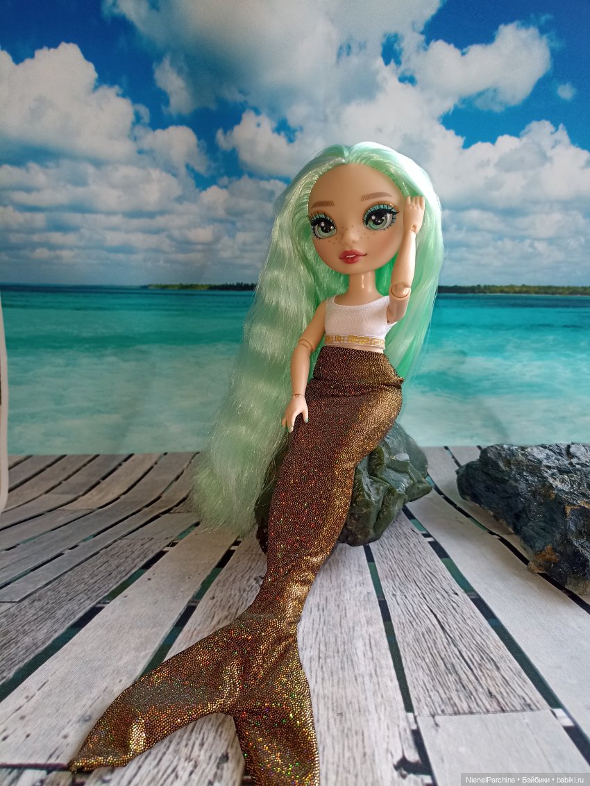 Приехала Дафна Минтон или хвост для русалки | Бэйбики Приехала Дафна Минтон или хвост для русалки