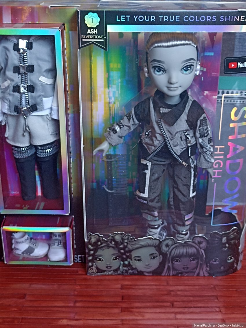 Серебряный Эш | Бэйбики Серебряный Эш — Куклы Rainbow High (Рейнбоу Хай