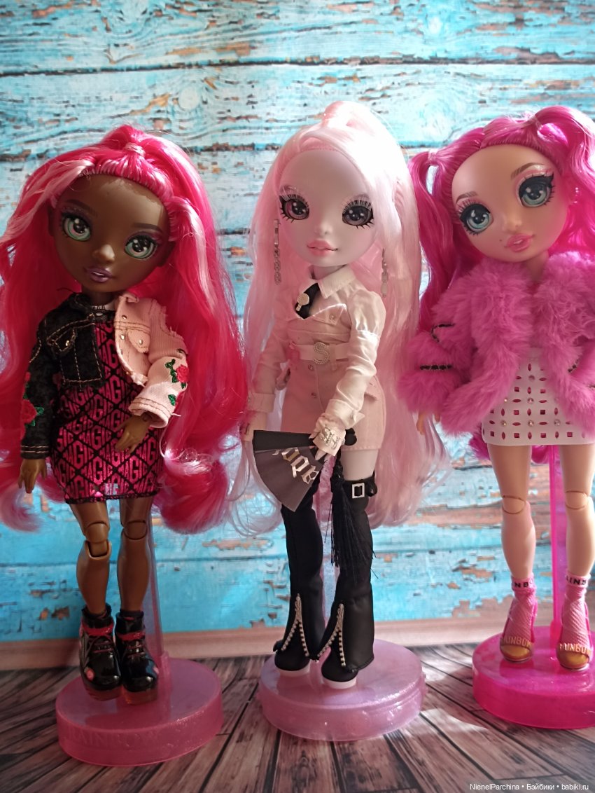 Оттенки розового Новенькие