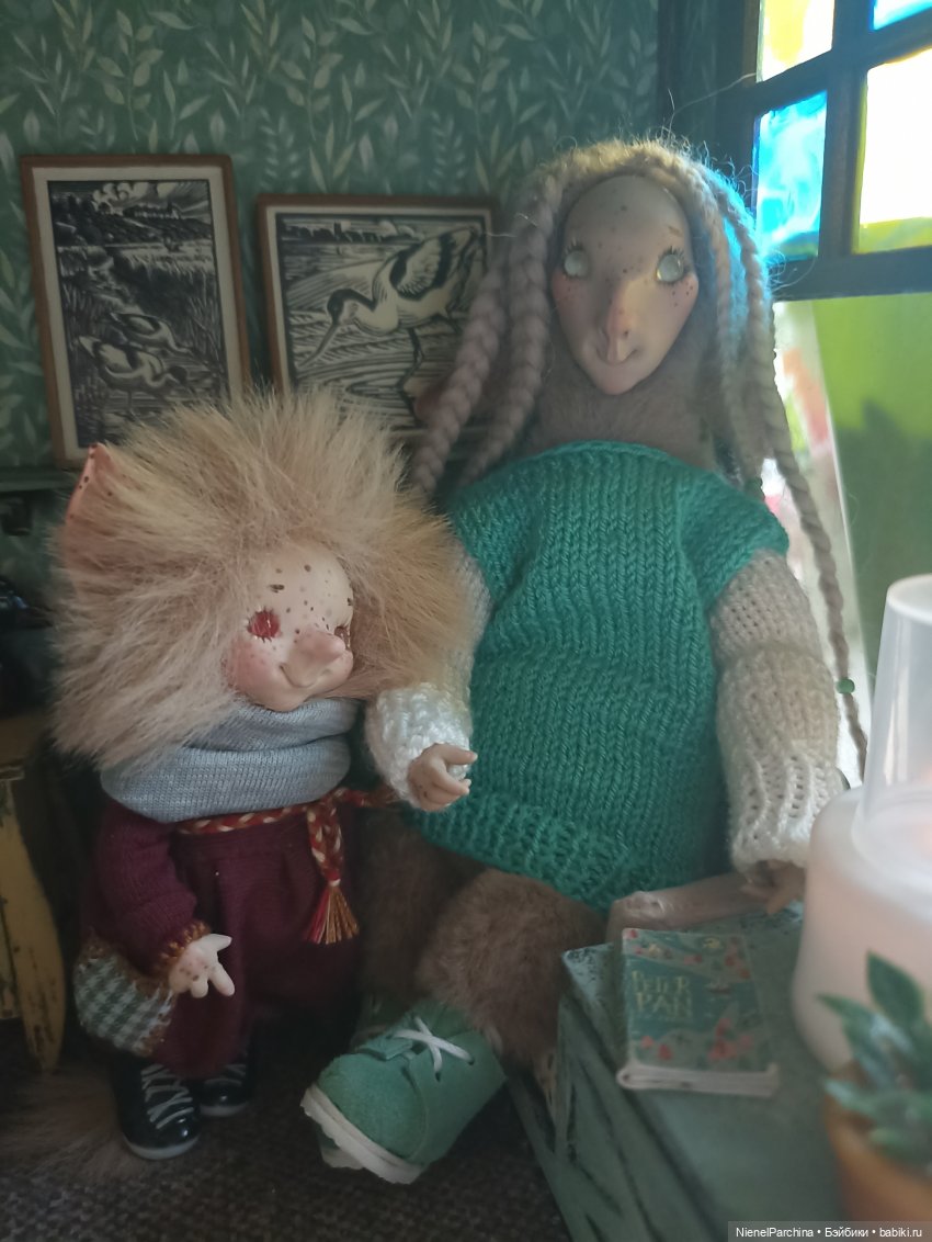 К нам приехала аука Рябинка