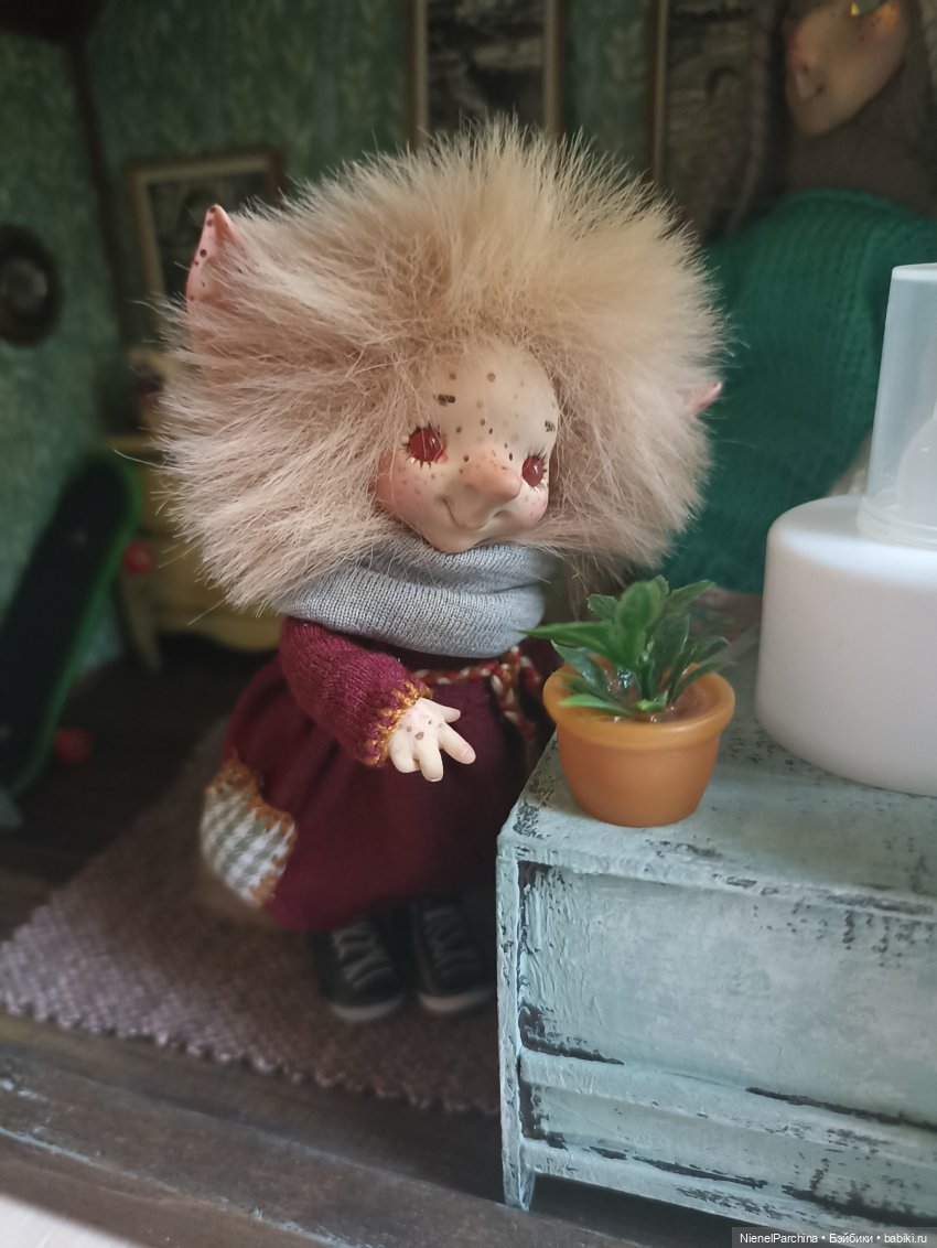 К нам приехала аука Рябинка