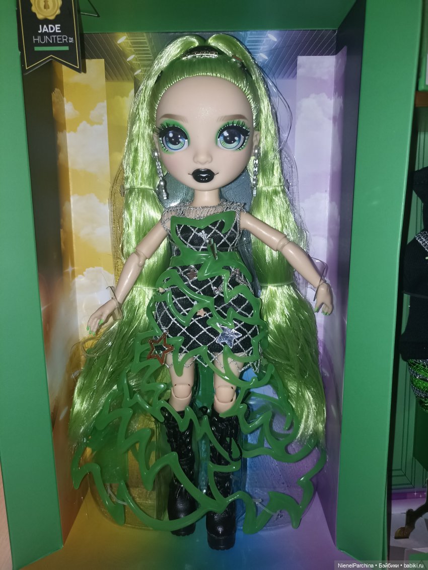Джейд неоновая готика — Куклы Rainbow High (Рейнбоу Хай (фото 5)