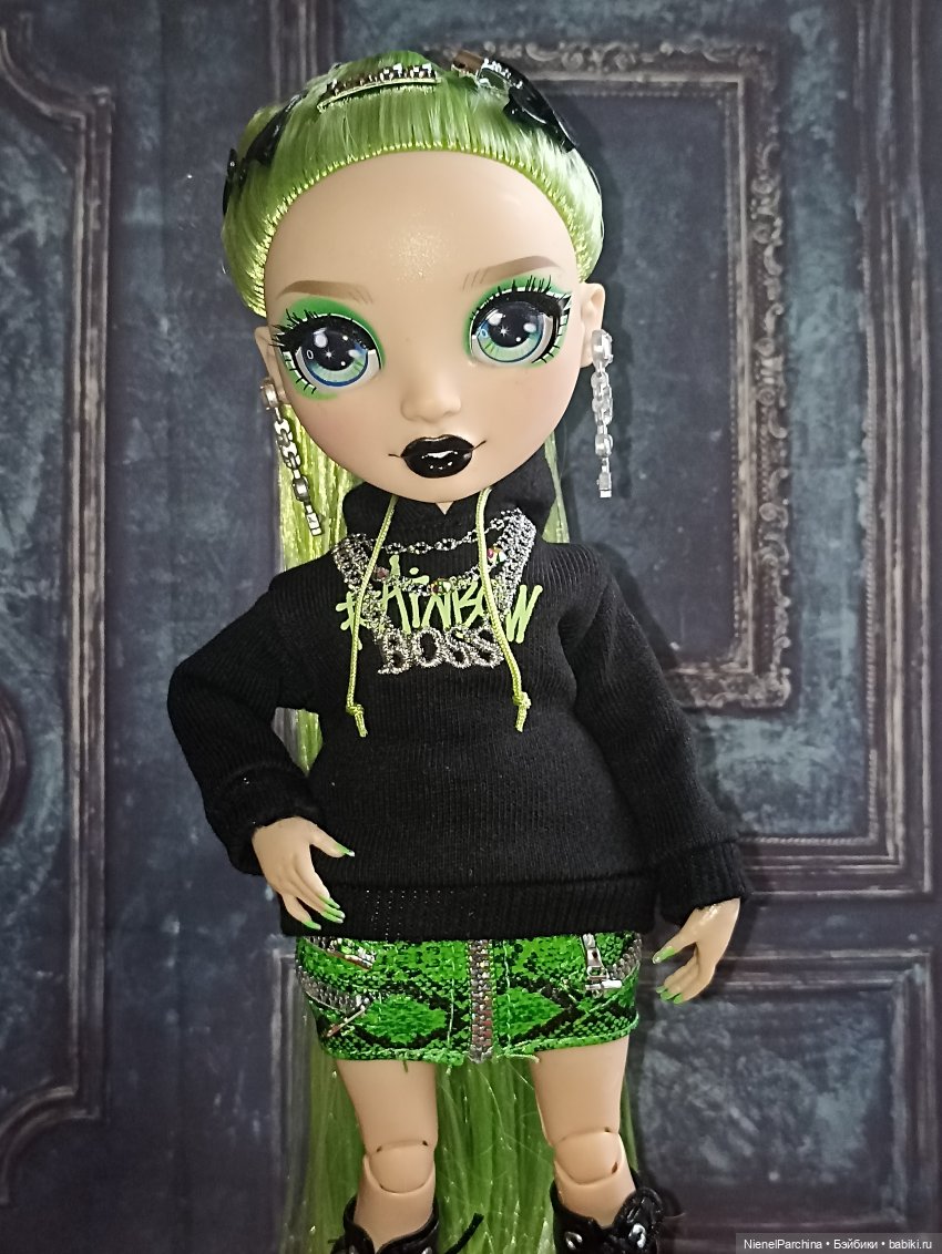 Джейд неоновая готика — Куклы Rainbow High (Рейнбоу Хай
