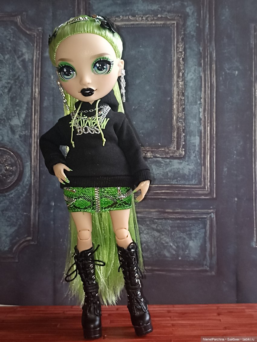Джейд неоновая готика — Куклы Rainbow High (Рейнбоу Хай