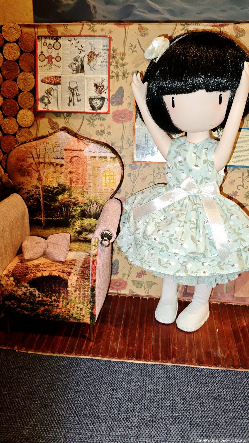 Горджусс Синяя птица (переодевашки)