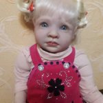 Кукла реборн Снежана.