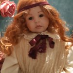 Немецкая фарфоровая девочка. / Фарфоровые куклы / Шопик - продать ...