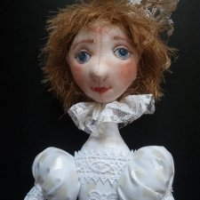 НеСнежная Королева. Кукла из ткани