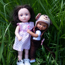 Комочки радости. Авторские куклы  Анны Горчаковской