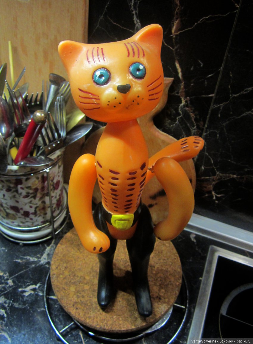 История Кота в Сапогах — Игрушки СССР и советского детства: резиновые (фото 5)