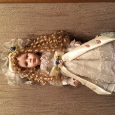 Нужно перенабить тело фарфоровой куклы