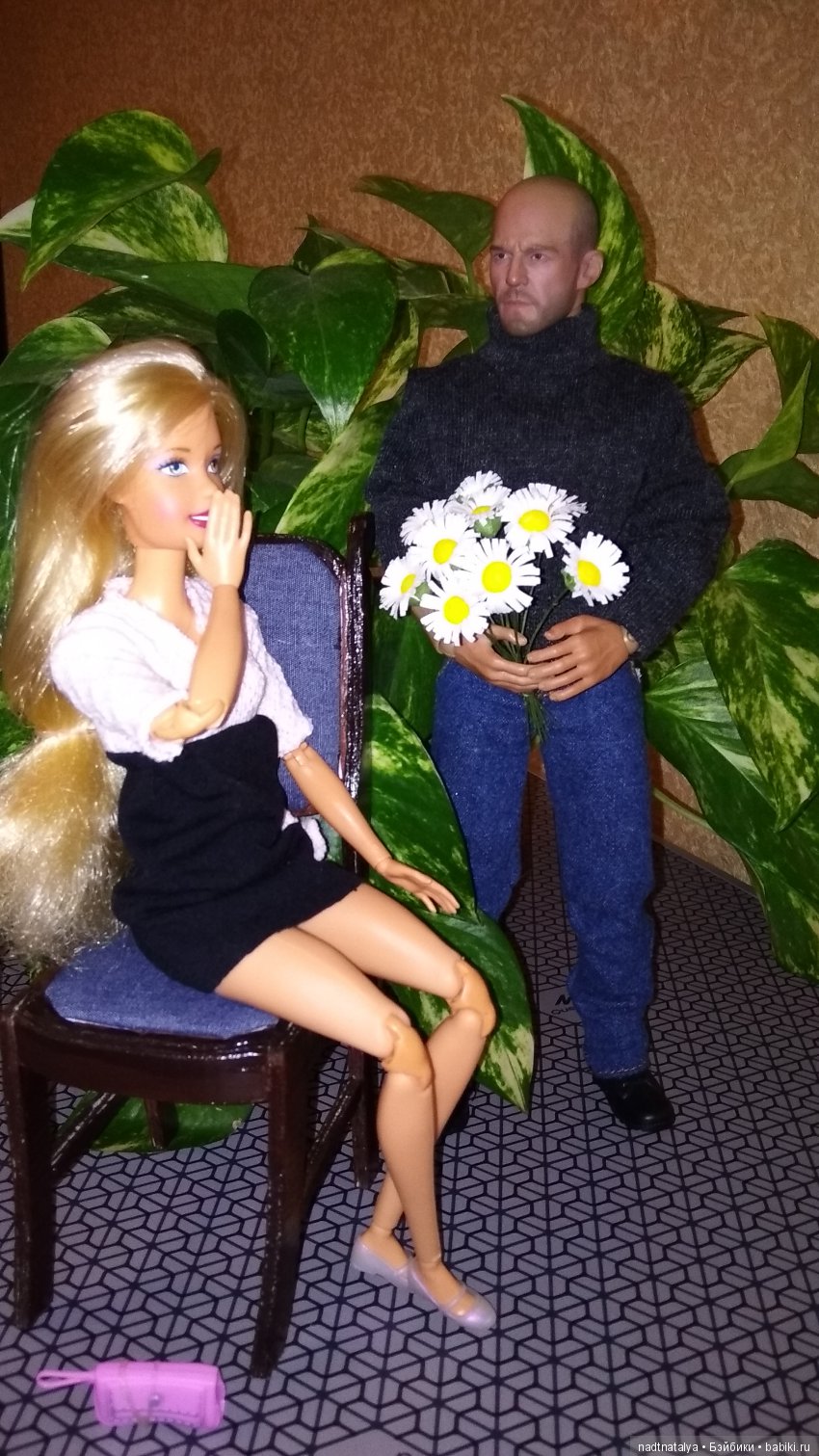 Когда решила выгулять новое платье