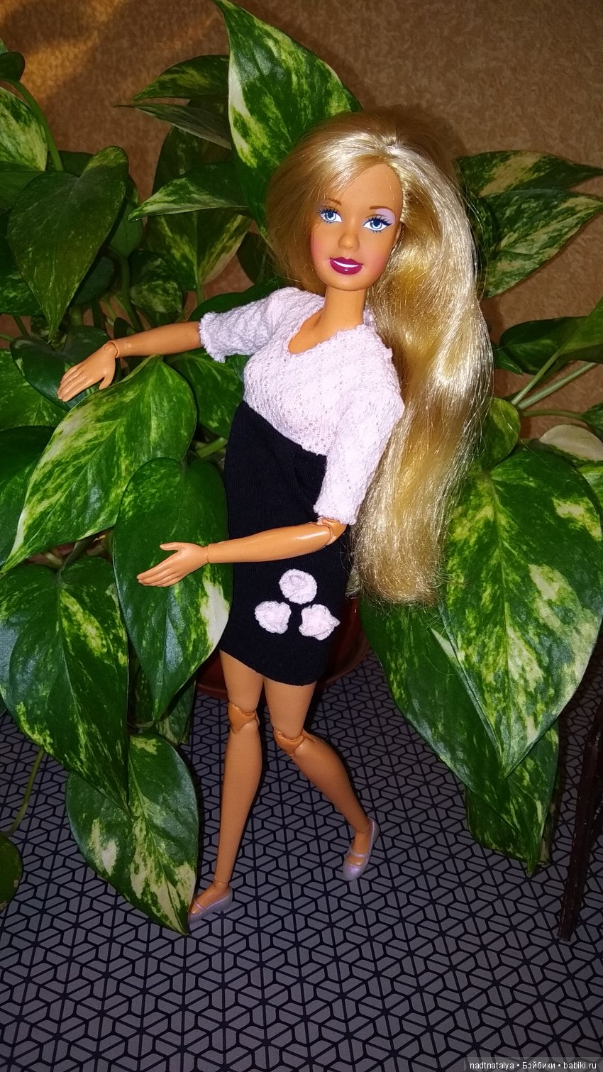 Когда решила выгулять новое платье