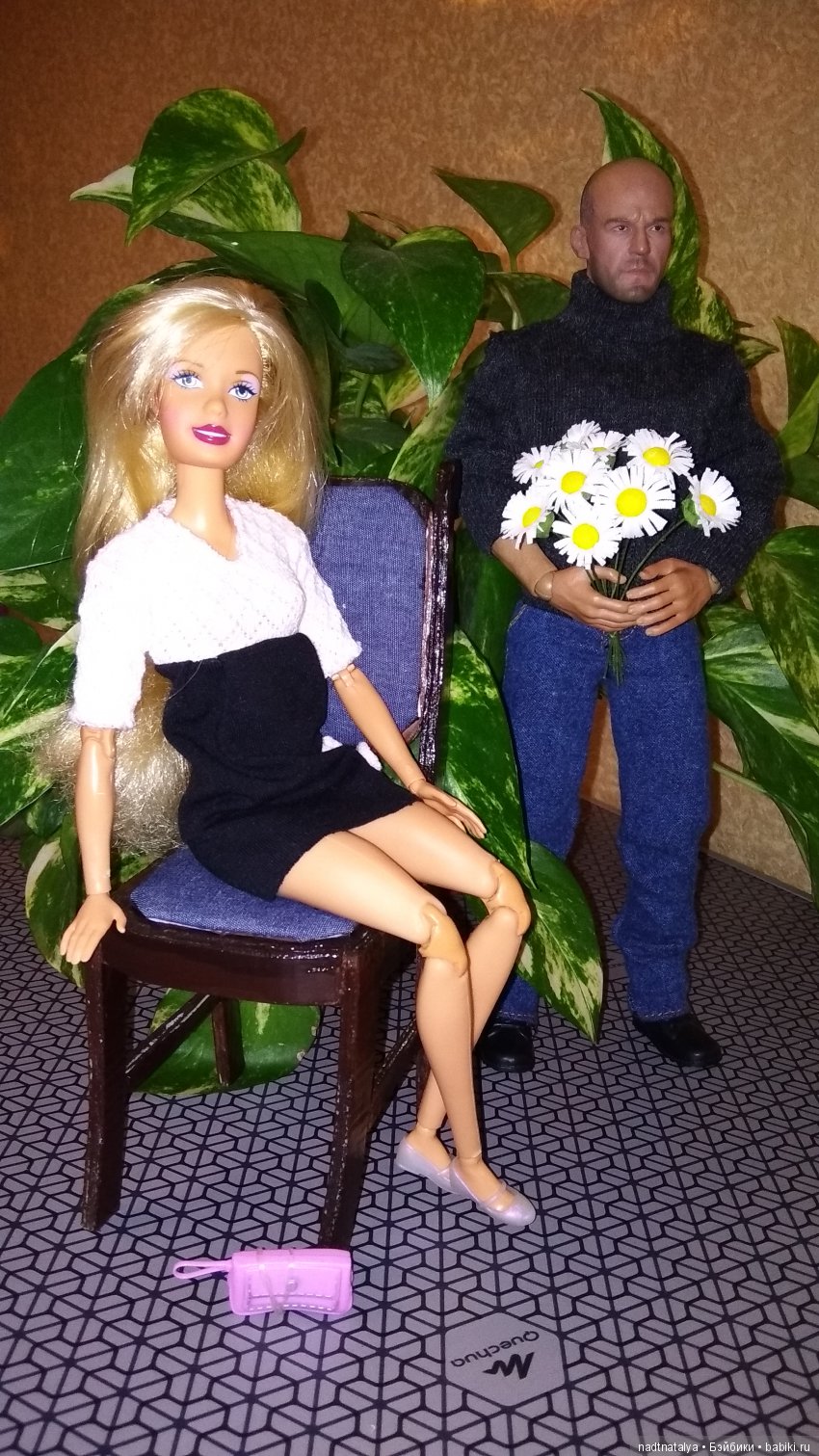 Когда решила выгулять новое платье