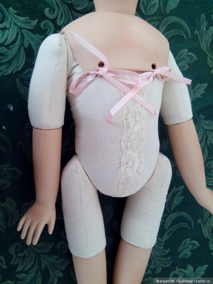 Преображение куколки — Реставрация и преображение кукол: ремонт (фото 4)