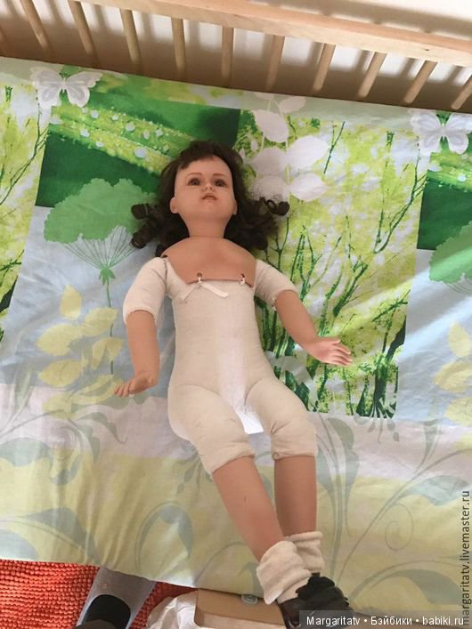 Преображение куколки — Реставрация и преображение кукол: ремонт (фото 2)