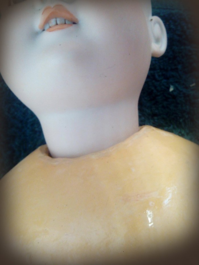 Лечение антикварной куклы Саши (фото 9)