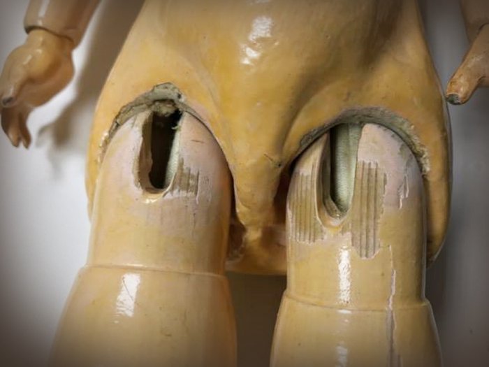 Лечение антикварной куклы Саши (фото 3)