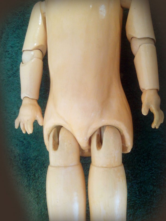 Лечение антикварной куклы Саши (фото 8)