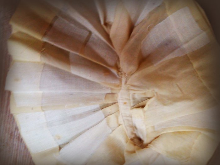 Лечение Саши. Часть 2. Реставрация платья антикварной куклы (фото 4)