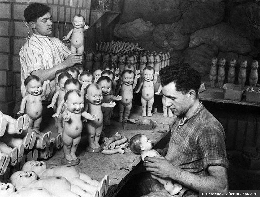 Немного репортажа со старых фабрик кукол