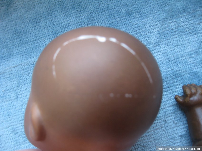 Мой опыт реставрации трещин на фарфоровой головке (фото 4)