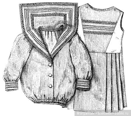 Матросский костюм и его история