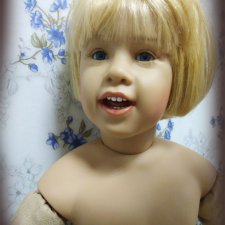 Ремонт плеча у куклы Готц