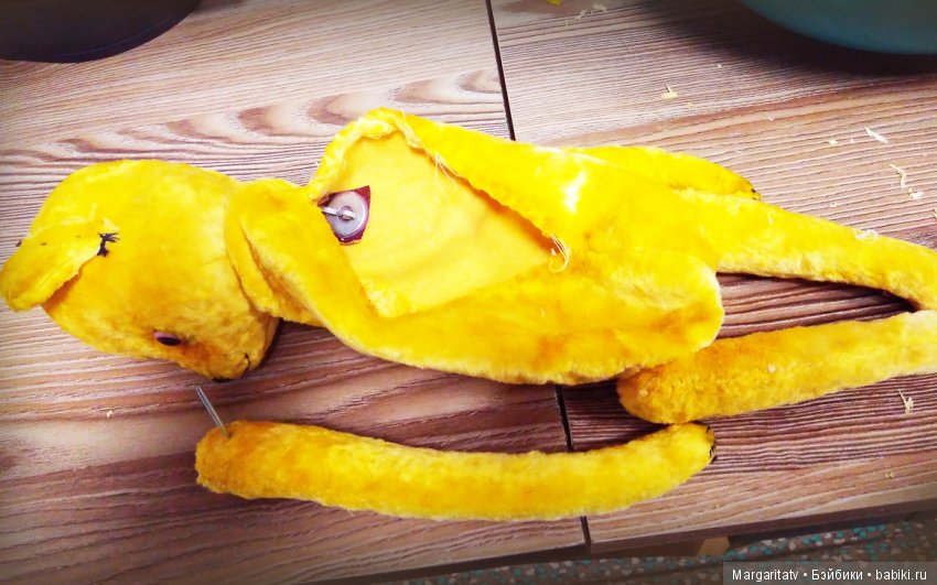 Ремонт мишки от известного автора (фото 4)