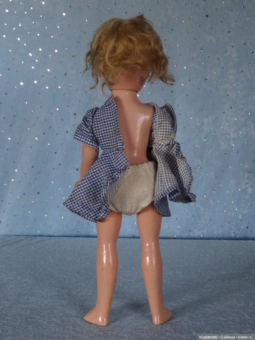 Лечение американочки — Реставрация антикварных кукол: ремонт фарфора (фото 2)