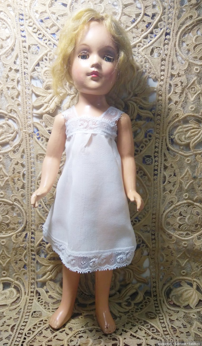 Лечение американочки — Реставрация антикварных кукол: ремонт фарфора