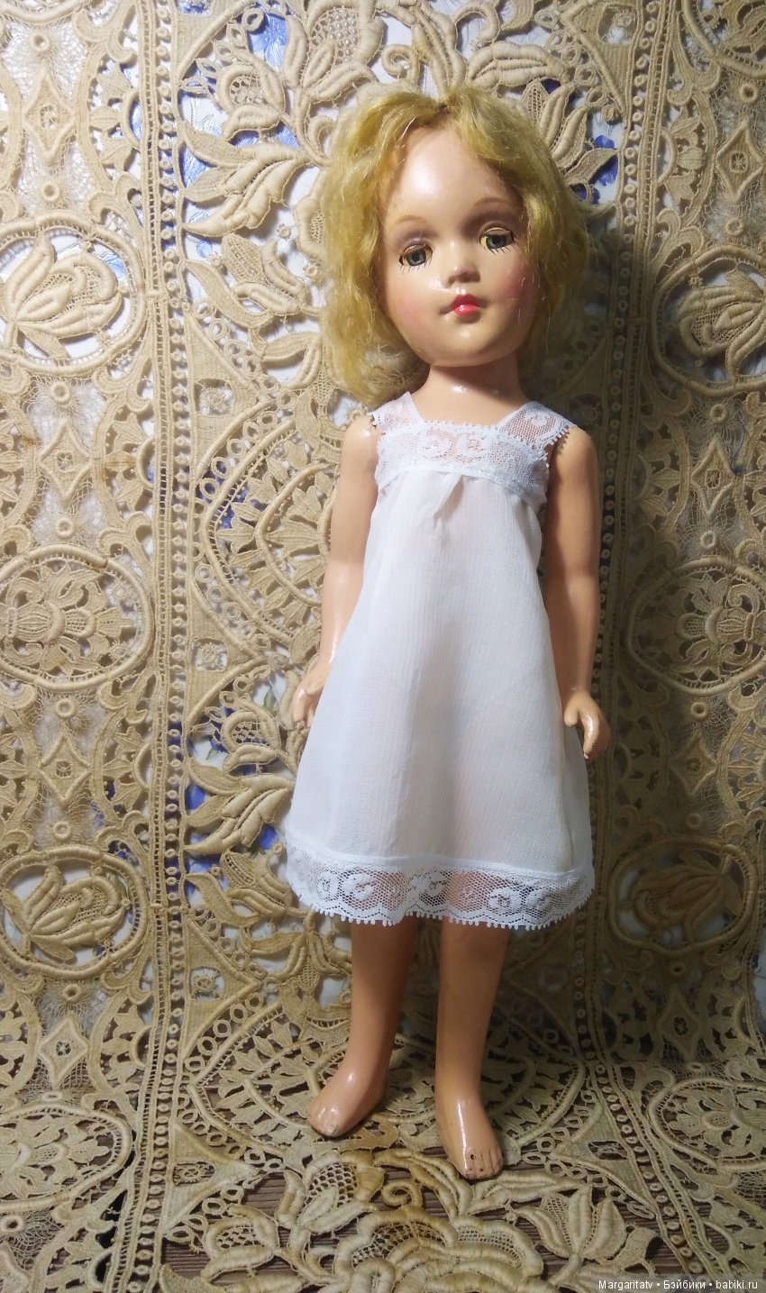 Лечение американочки — Реставрация антикварных кукол: ремонт фарфора