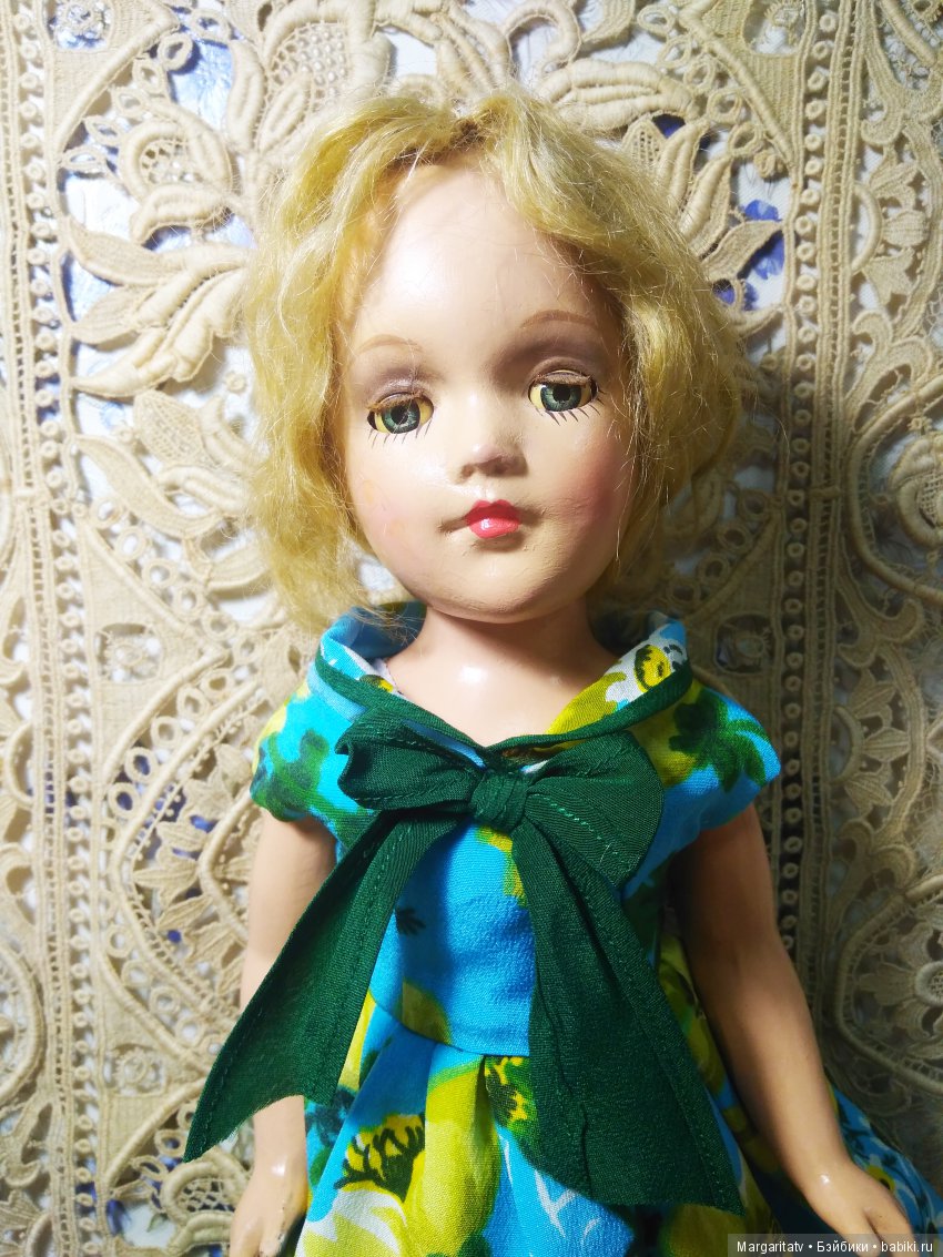 Лечение американочки — Реставрация антикварных кукол: ремонт фарфора