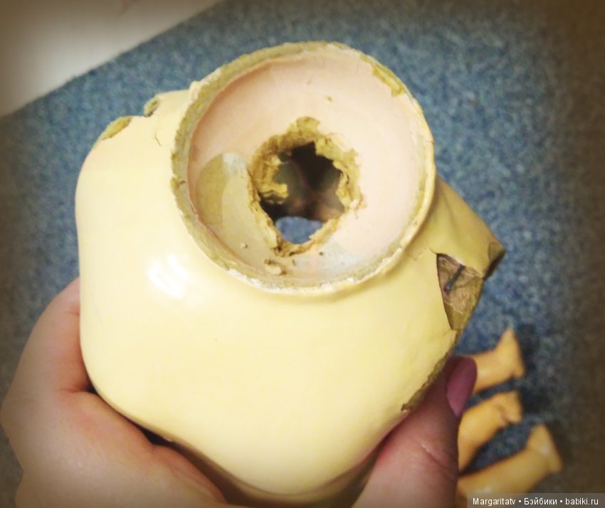 Реставрация старого немецкого пупса