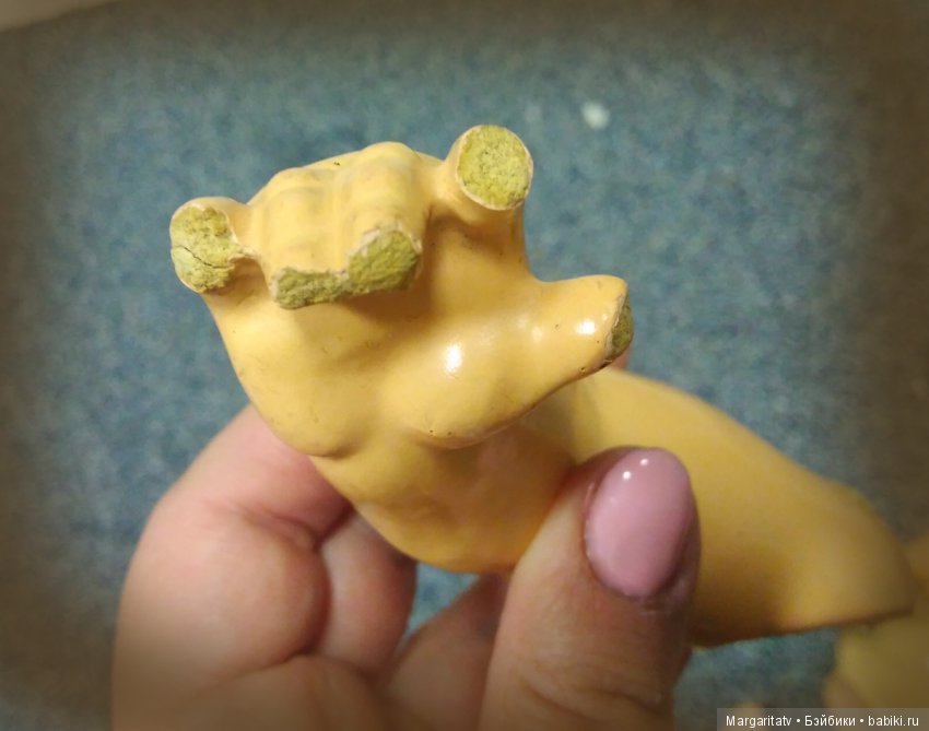 Реставрация старого немецкого пупса (фото 6)