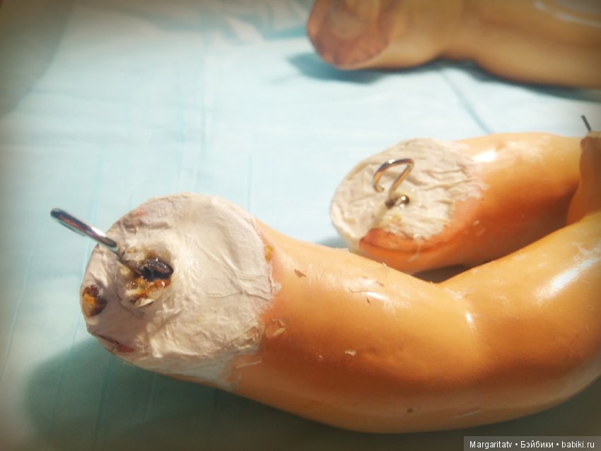 Реставрация старого немецкого пупса