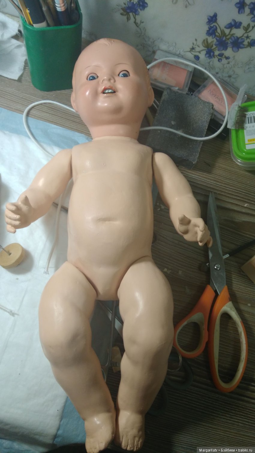 Реставрация старого немецкого пупса